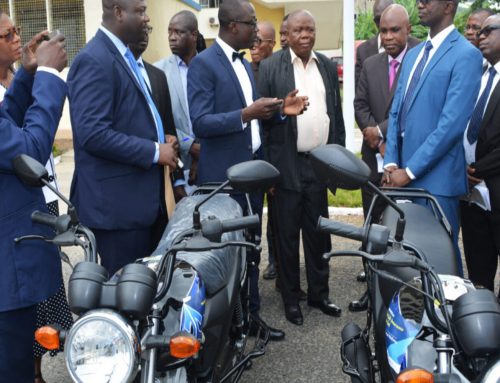 Metropolitan Life Insurance Donates Motorcycles to The Ghana Police Service